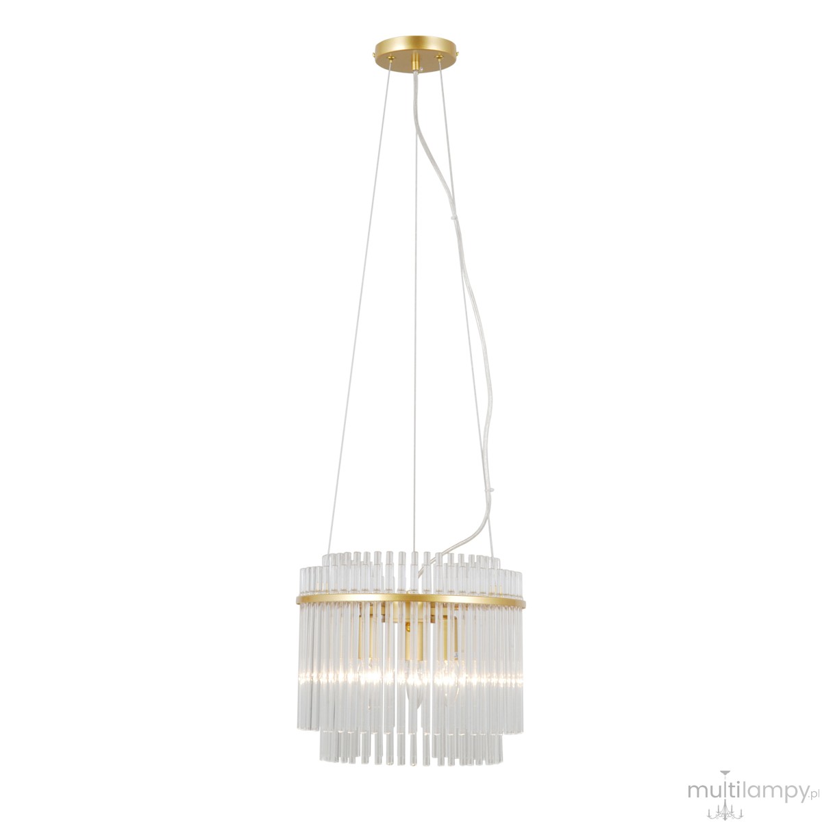 Bonte lampa wisząca 3xE27 złota PND-40929-3A-GD