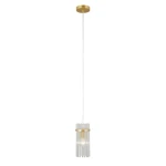 Merto lampa wisząca 1xE14 złota PND-40930-1A-GD