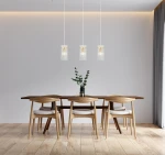 Merto lampa wisząca 3xE14 złota PND-40930-3B-GD