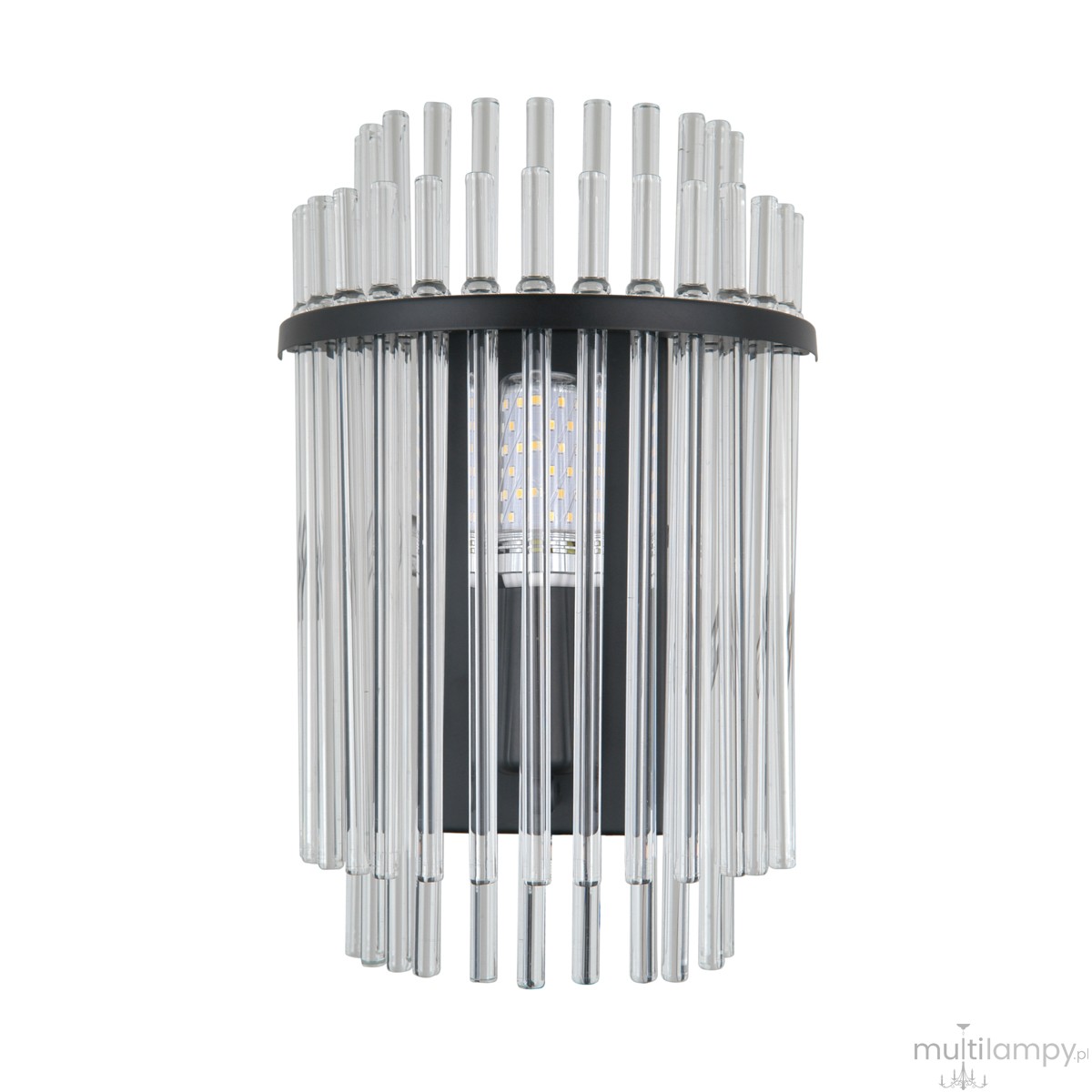 Bonte kinkiet 1xE14 czarny WL-40929-1A-BK