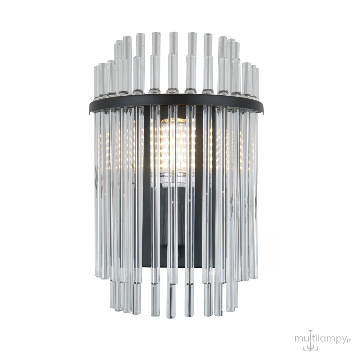 Bonte kinkiet 1xE14 czarny WL-40929-1A-BK