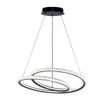 Kortia lampa wisząca LED 35W CCT czarna PND-64873-BK