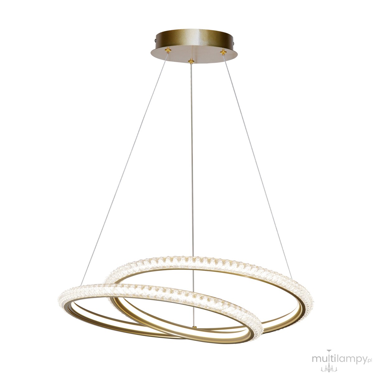 Kortia lampa wisząca LED 35W CCT złota PND-64873-GD