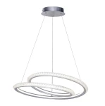 Kortia lampa wisząca LED 35W CCT srebrna PND-64873-SILV