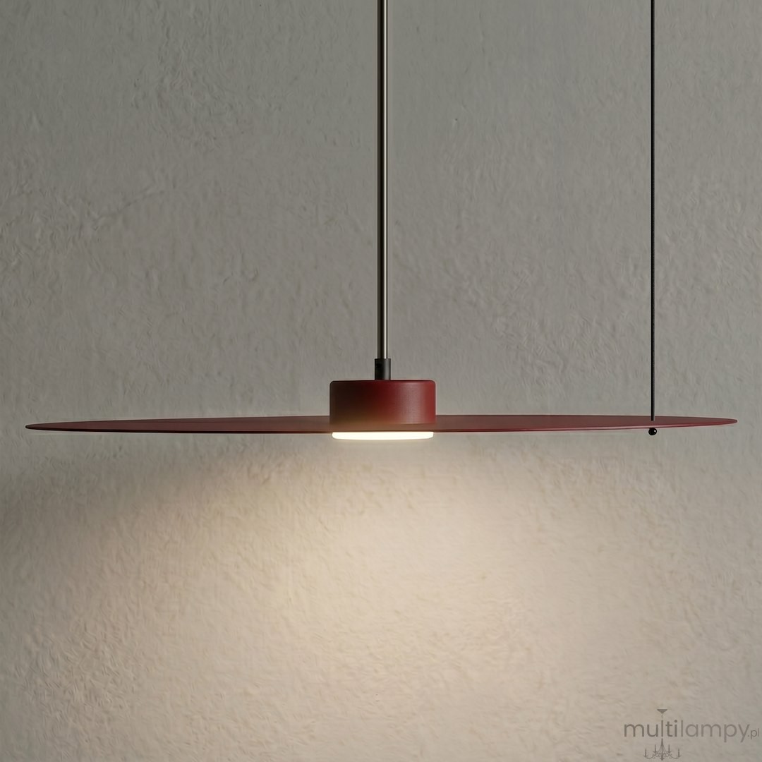 Piatto D55 lampa wisząca 1xGX53 burgund MLP2919