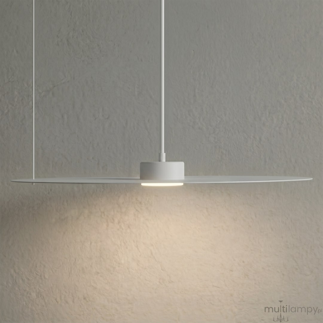 Piatto D55 lampa wisząca 1xGX53 biała  MLP2916