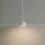 Piatto D55 lampa wisząca 1xGX53 biała  MLP2916