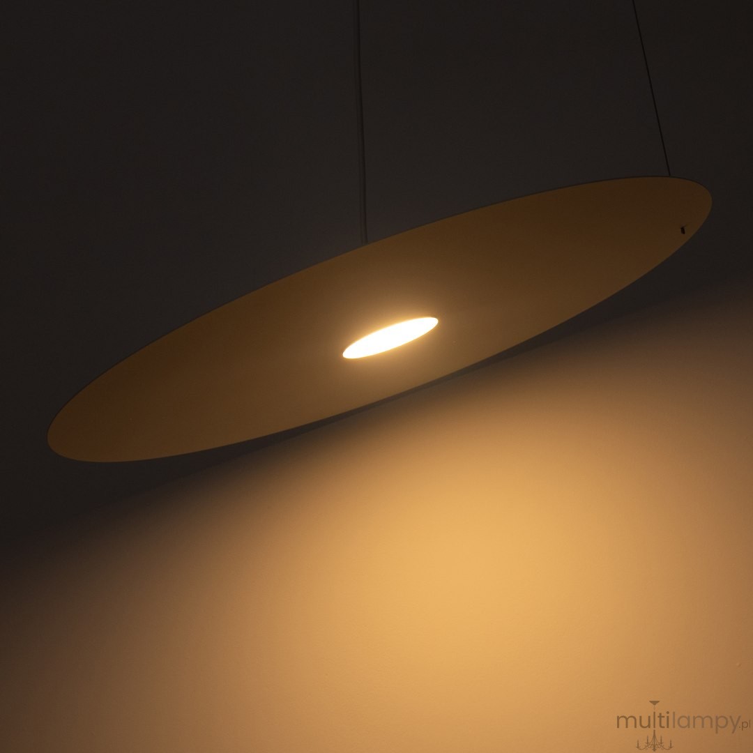 Piatto D55 lampa wisząca 1xGX53 biała  MLP2916
