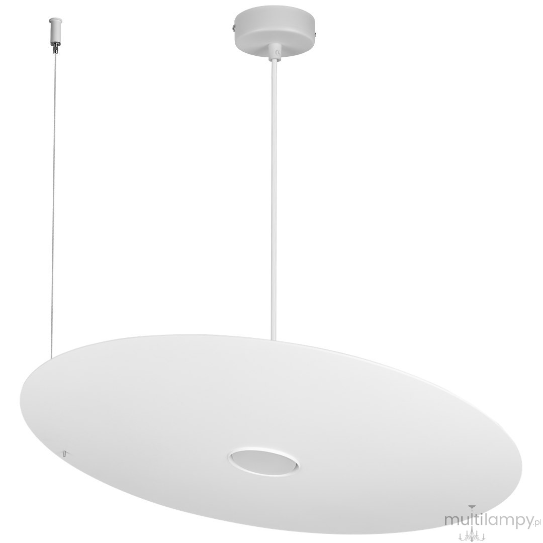 Piatto D55 lampa wisząca 1xGX53 biała  MLP2916