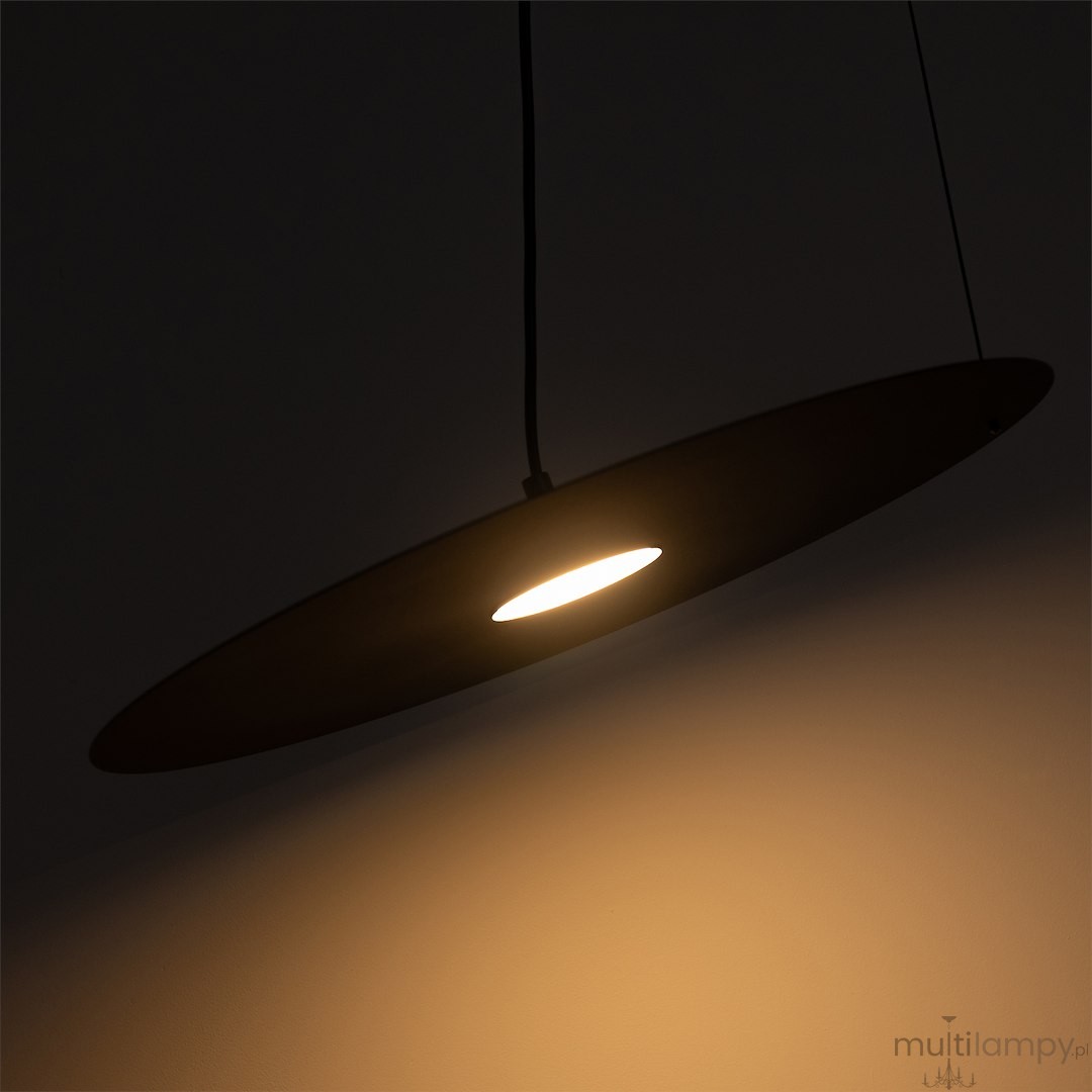 Piatto D45 lampa wisząca 1xGX53 czarna MLP2913