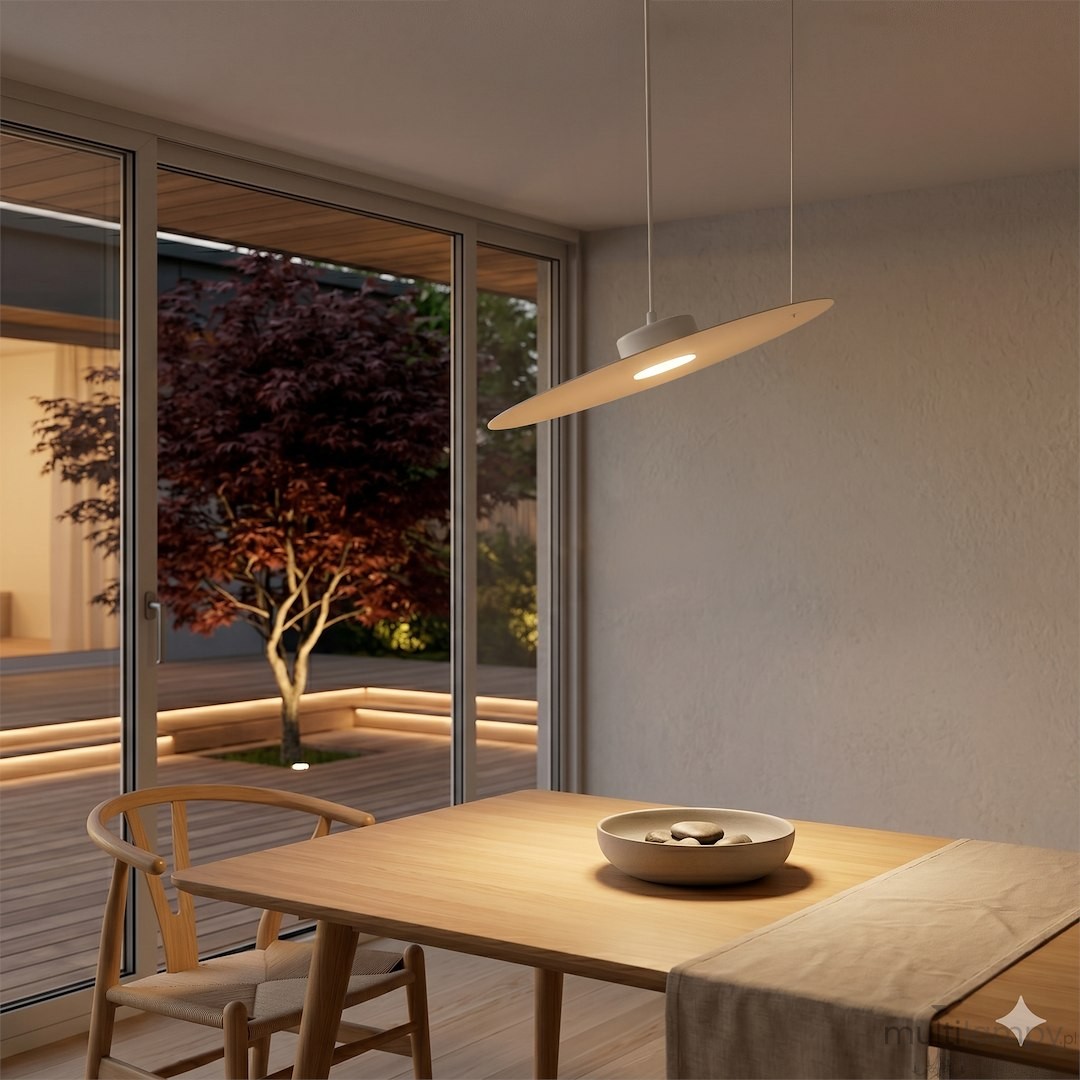 Piatto D45 lampa wisząca 1xGX53 biała MLP2912
