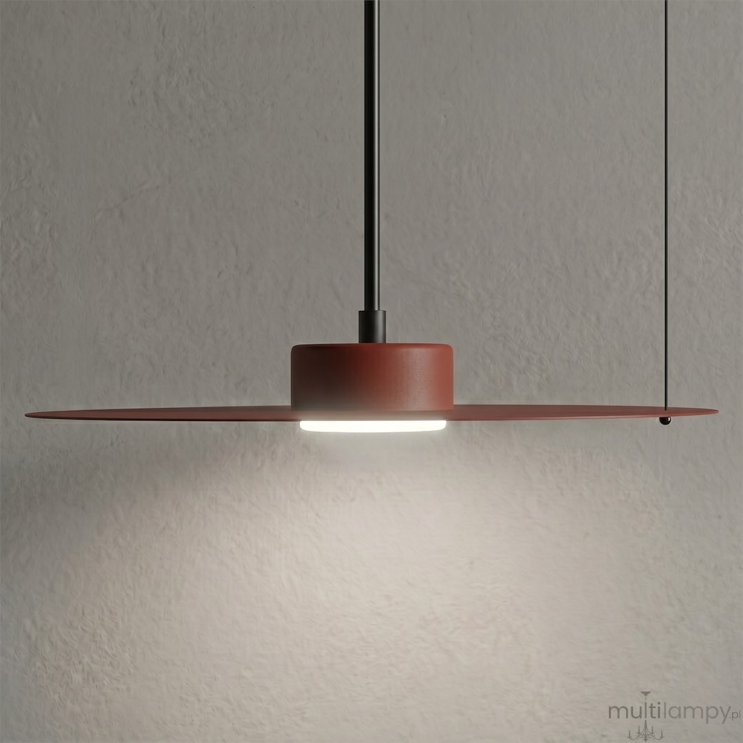 Piatto D35 lampa wisząca 1xGX53 burgund MLP2911