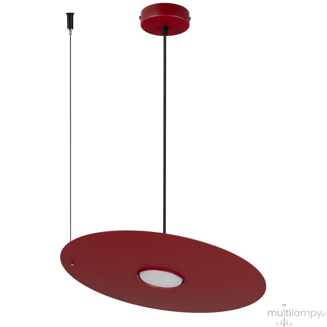 Piatto D35 lampa wisząca 1xGX53 burgund MLP2911