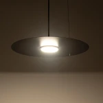 Piatto D35 lampa wisząca 1xGX53 czarna MLP2909