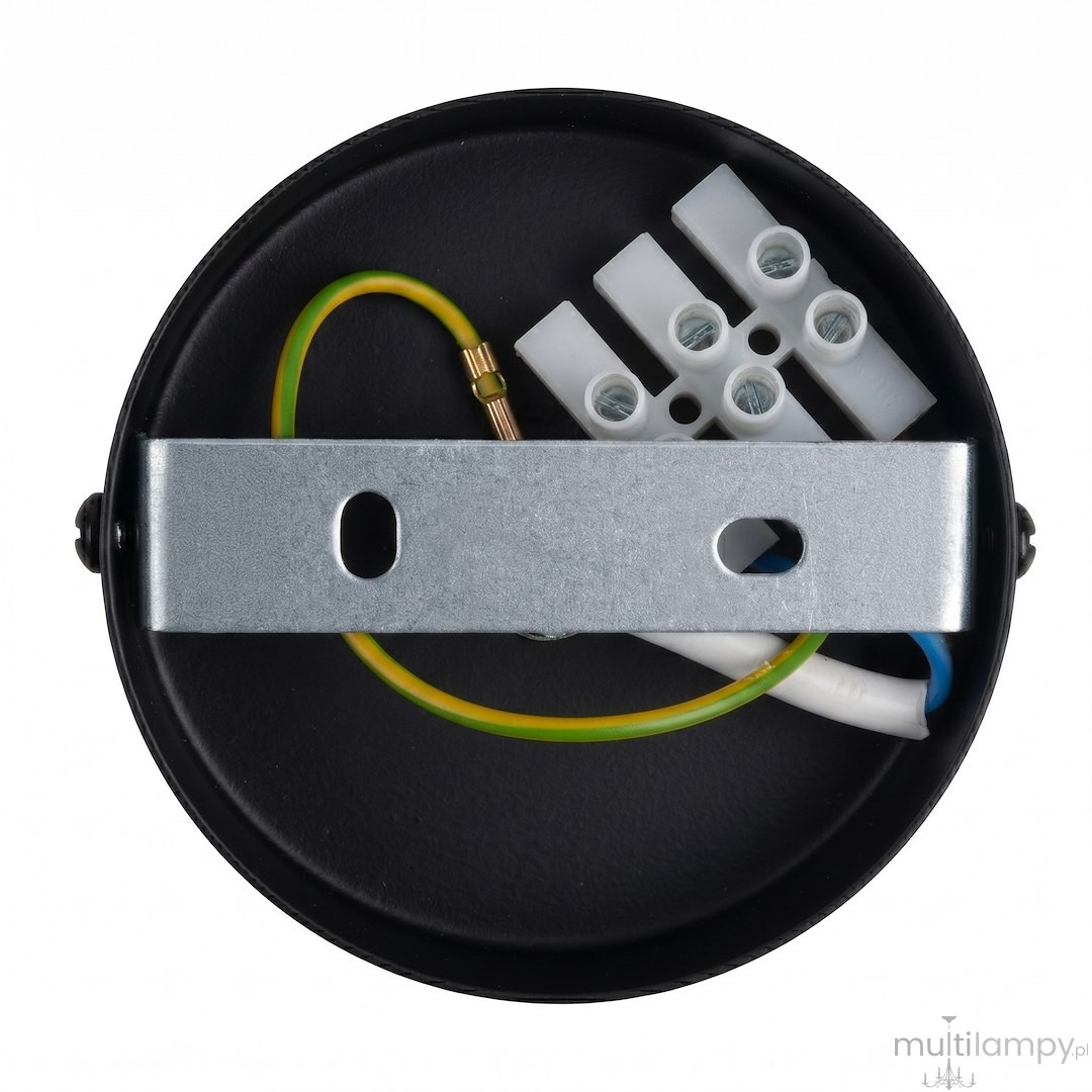 Piatto D35 lampa wisząca 1xGX53 czarna MLP2909