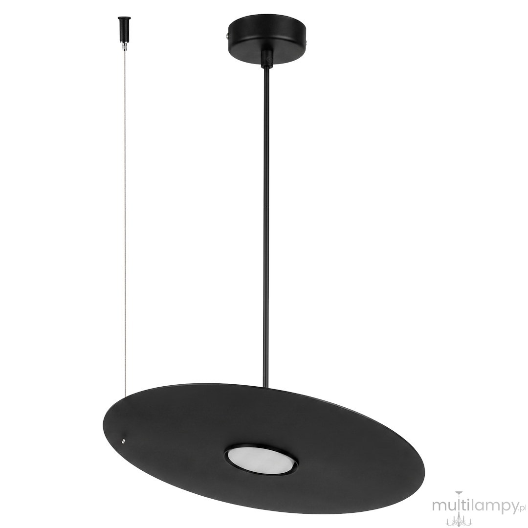 Piatto D35 lampa wisząca 1xGX53 czarna MLP2909