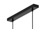 Rif Wood lampa wisząca 2xE27 czarna/brąz 41861