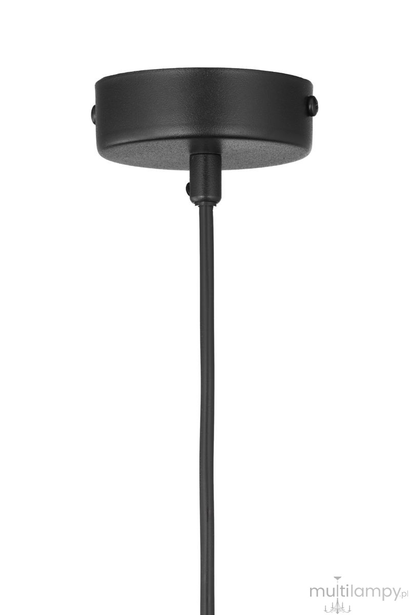 Rif Wood D30 lampa wisząca 1xE27 czarna/naturalny 41865