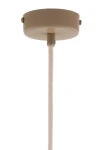 Rif Wood D15 lampa wisząca 1xE27 beż/naturalny 41868