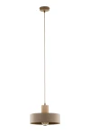 Rif Wood D20 lampa wisząca 1xE27 beż/naturalny 41869