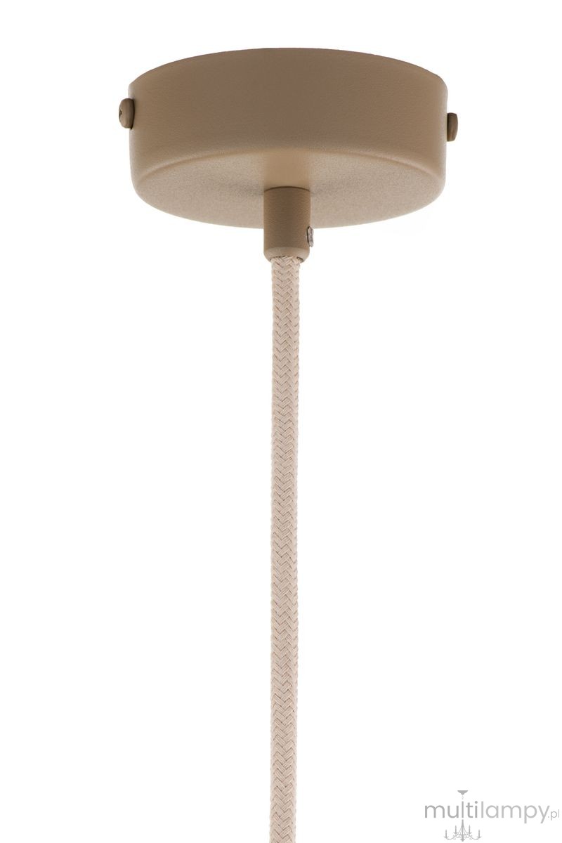 Rif Wood D30 lampa wisząca 1xE27 beż/naturalny 41870
