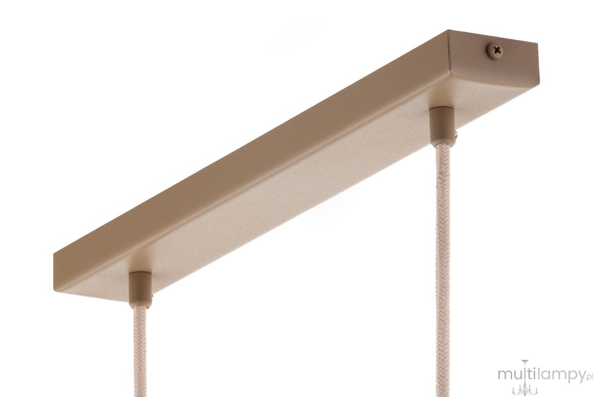 Rif Wood lampa wisząca 2xE27 beż/naturalny 41871