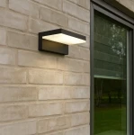 Hestio kinkiet elewacyjny LED 9W 4000K czarny