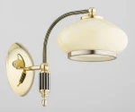 Astoria Imperial kinkiet 1xE27 złoty-czarny 91553