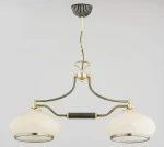 Astoria Imperial lampa wisząca 2xE27 złota-czarna 62683