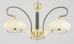 Astoria Imperial żyrandol 3xE27 złoty-czarny 62682