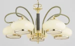 Astoria Imperial żyrandol 5xE27 złoty-czarny 63459