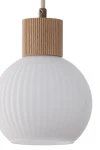 Alba lampa wisząca 1xE27 beżowa 41842