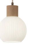Alba lampa wisząca 1xE27 beżowa 41842