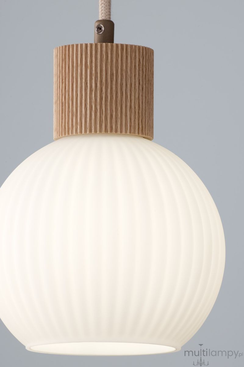 Alba lampa wisząca 1xE27 beżowa 41842