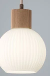 Alba lampa wisząca 1xE27 beżowa 41842