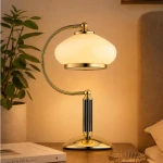 Astoria Imperial lampka stołowa 1xE27 złota-czarna 9463