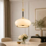 Astoria Imperial lampa wisząca 1xE27 złota-czarna 61714