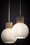 Alba lampa wisząca 2xE27 beżowa 41843