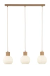 Alba lampa wisząca 3xE27 beżowa 41845