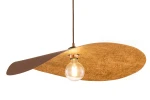Leaf lampa wisząca 1xE27 brązowa/miedź 41920
