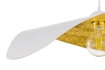 Leaf lampa wisząca 1xE27 biała/złota 41921