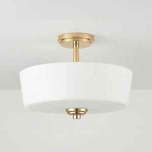 Aspen lampa sufitowa 3xE27 złoty/biały C03354AU