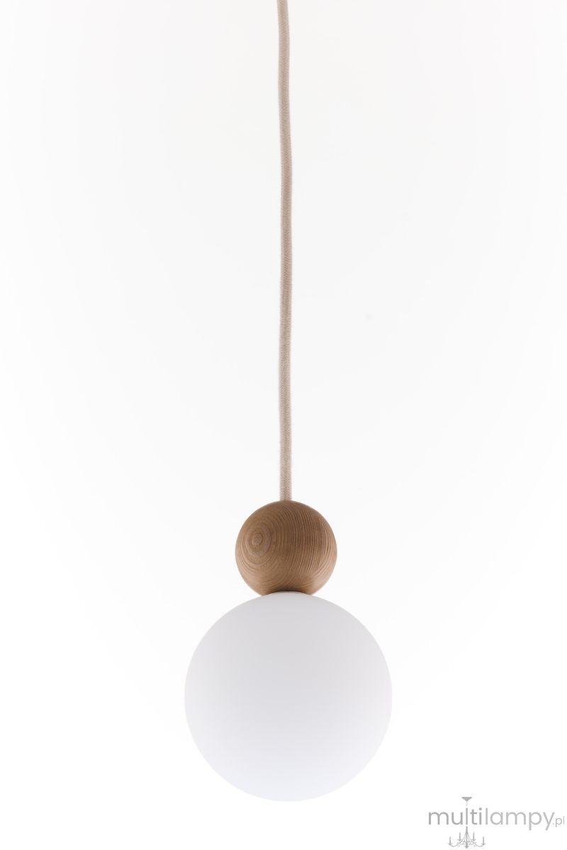 Rona 1 lampa wisząca 1xG9 beżowa/jasny brąz 41674
