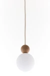 Rona 1 lampa wisząca 1xG9 beżowa/jasny brąz 41674