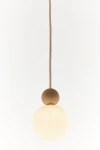 Rona 1 lampa wisząca 1xG9 beżowa/jasny brąz 41674