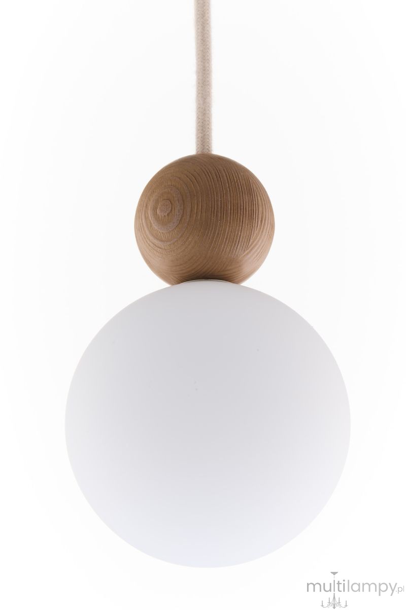 Rona 1 lampa wisząca 1xG9 beżowa/jasny brąz 41674