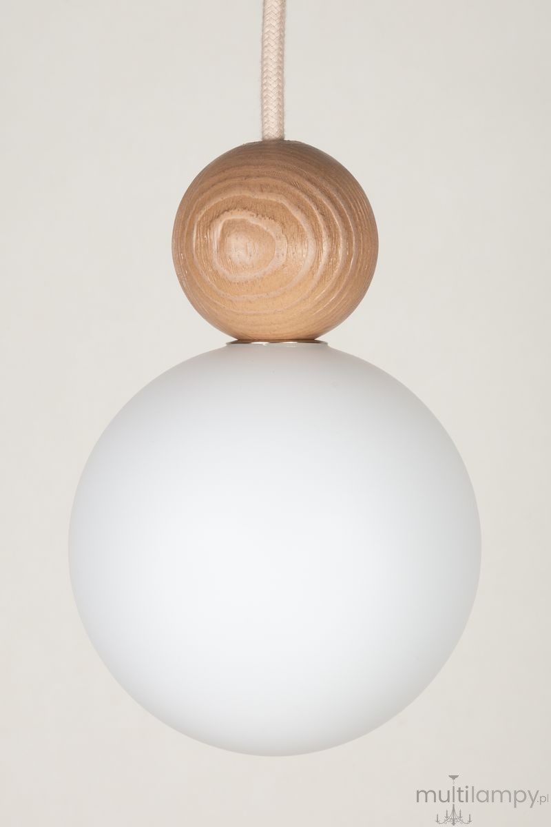 Rona 1 lampa wisząca 1xG9 beżowa/jasny brąz 41674