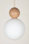 Rona 1 lampa wisząca 1xG9 beżowa/jasny brąz 41674
