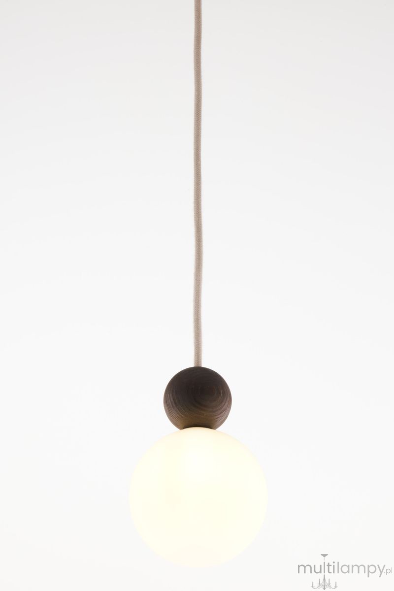 Rona 1 lampa wisząca 1xG9 beżowa/ciemny brąz 41675