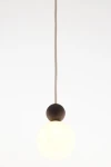 Rona 1 lampa wisząca 1xG9 beżowa/ciemny brąz 41675